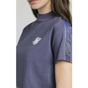 SIK SILK Dámske tričko SikSilk Fade Runner Tape Crop Veľkosť: S vyobraziť