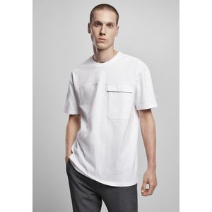 Pánske tričko URBAN CLASSICS Oversized Big Flap Pocket Tee white Veľkosť: XL, Pohlavie: pánske vyobraziť
