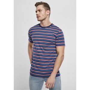Pánske tričko URBAN CLASSICS Fast Stripe Pocket Tee Veľkosť: XL, Pohlavie: pánske vyobraziť