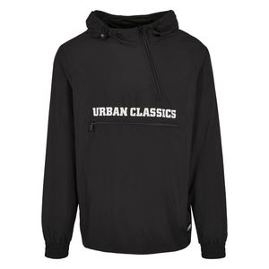 Pánska bunda Urban Classics Commuter Pull Over black Veľkosť: L, Pohlavie: pánske vyobraziť