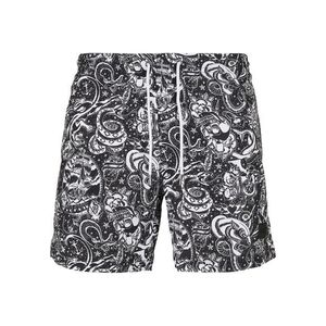 Pánske plavky Urban Classics Pattern Swim Shorts tattoo aop Veľkosť: L, Pohlavie: pánske vyobraziť