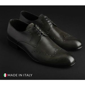 Made in Italia pánske poltopánky Farba: sivá, Veľkosť: EU 40 vyobraziť