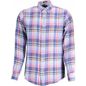 Gant pánska košeľa Farba: Modrá, Veľkosť: 2XL vyobraziť