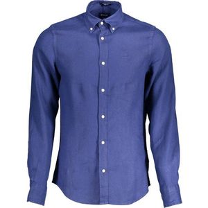 Gant pánska košeľa Farba: Modrá, Veľkosť: S vyobraziť