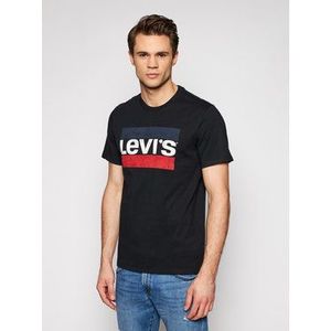 Levi's® Tričko Sportswear Graphic Tee 39636-0050 Čierna Regular Fit vyobraziť