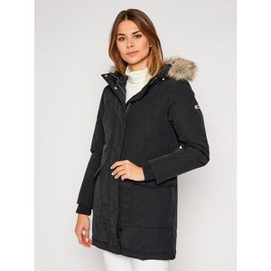 Tommy Jeans Parka Technical Down DW0DW09063 Čierna Regular Fit vyobraziť