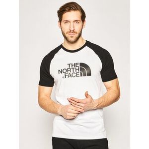 The North Face Tričko Raglan Easy Tee NF0A37FVLA91 Biela Regular Fit vyobraziť