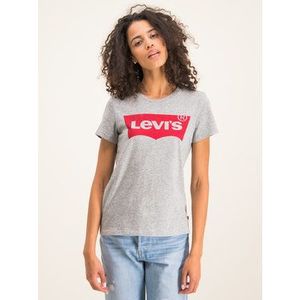 Levi's® Tričko Perfect Graphic Tee 7369-0263 Sivá Regular Fit vyobraziť