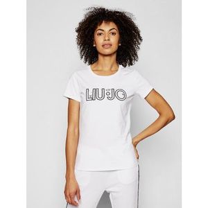 Liu Jo Sport Tričko TA1026 J5003 Biela Regular Fit vyobraziť