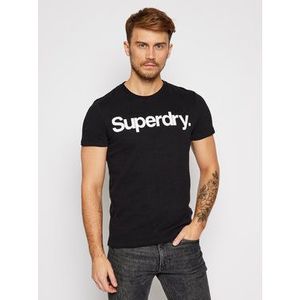 Superdry Tričko Cl Ns M1010248A Čierna Regular Fit vyobraziť