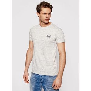 Superdry Tričko Ol Vintage Emb Tee M1010222A Sivá Regular Fit vyobraziť