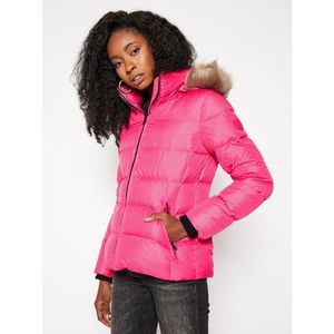 Calvin Klein Vatovaná bunda Essential Real K20K202317 Ružová Regular Fit vyobraziť