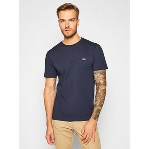 Lacoste Tričko TH2038 Tmavomodrá Regular Fit vyobraziť