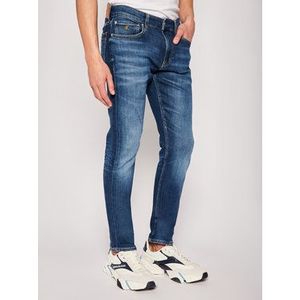 Calvin Klein Jeans Slim fit džínsy Da142 J30J315354 Tmavomodrá Slim Fit vyobraziť