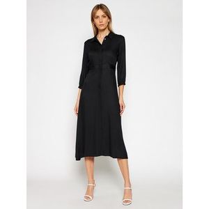 Calvin Klein Košeľové šaty K20K202568 Čierna Regular Fit vyobraziť