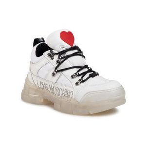 LOVE MOSCHINO Sneakersy JA15434G0BJ1310A Biela vyobraziť