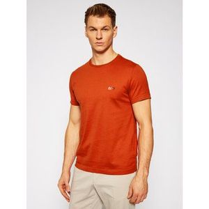 Tommy Hilfiger Tailored Tričko MERCEDES-BENZ Mesh Collar TT0TT08497 Oranžová Regular Fit vyobraziť