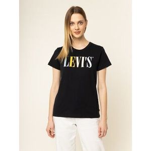 Levi's® Tričko The Perfect Graphic Tee 17369-0959 Čierna Regular Fit vyobraziť