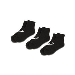 Asics Súprava 3 párov kotníkových ponožiek unisex 3PPK Quarter Sock 155205 Čierna vyobraziť