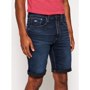 Tommy Jeans Džínsové šortky Rey DM0DM08043 Tmavomodrá Relaxed Fit vyobraziť