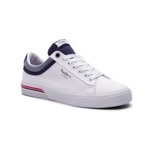 Pepe Jeans Sneakersy North Court PMS30530 Biela vyobraziť