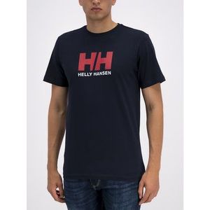Helly Hansen Tričko Hh Logo 33979 Tmavomodrá Regular Fit vyobraziť