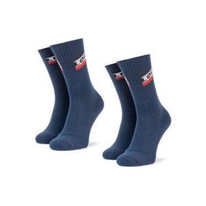 Levi's® Súprava 2 párov vysokých ponožiek unisex 982003001 Tmavomodrá vyobraziť