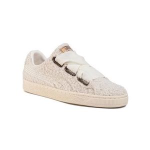 Puma Sneakersy Basket Heart Teddy Wn's 367030 01 Béžová vyobraziť