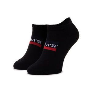 Levi's® Súprava 2 párov kotníkových ponožiek unisex 37157-0165 Čierna vyobraziť