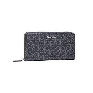 Calvin Klein Veľká dámska peňaženka Z/A Wallet Xl Monogram K60K608125 Čierna vyobraziť