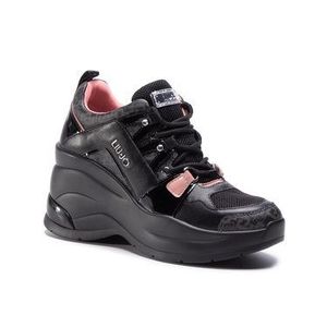 Liu Jo Sneakersy Karlie Revolution 26 BF0095 EX065 Čierna vyobraziť