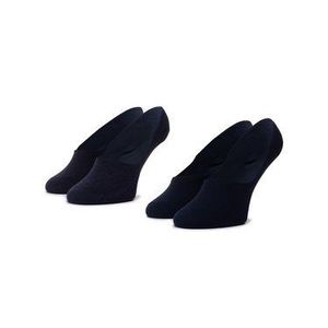 Levi's® Súprava 2 párov krátkych ponožiek unisex 37157-0189 Tmavomodrá vyobraziť