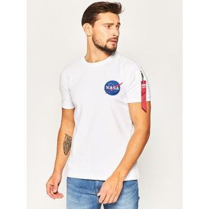 Biele tričko NASA vyobraziť