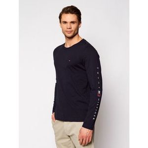 Tommy Hilfiger S dlhými rukávmi Essential MW0MW17677 Tmavomodrá Regular Fit vyobraziť