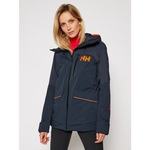 Helly Hansen Lyžiarska bunda Powchaser Lifaloft 65701 Tmavomodrá Relaxed Fit vyobraziť