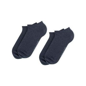 Tommy Hilfiger Súprava 2 párov kotníkových ponožiek dámskych 343024001 Tmavomodrá vyobraziť