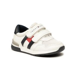Tommy Hilfiger Sneakersy Low Cut Velcro Sneaker T3B4-30723-0208X008 M Biela vyobraziť