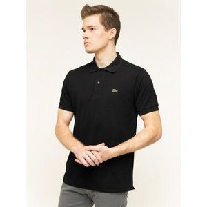 Lacoste Polokošeľa L1212 Čierna Classic Fit vyobraziť