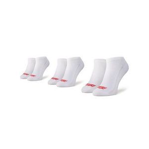 Levi's® Súprava 3 párov kotníkových ponožiek unisex 37157-0171 Biela vyobraziť