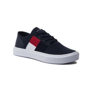 Tommy Hilfiger Tenisky Lightweight Knit Flag Sneaker FM0FM02545 Tmavomodrá vyobraziť