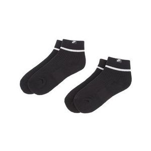 Nike Súprava 2 párov vysokých ponožiek unisex SX7167 010 Čierna vyobraziť