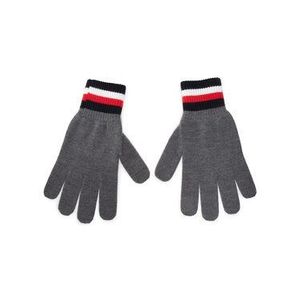 Tommy Hilfiger Pánske rukavice Corporate Gloves AM0AM06586 Sivá vyobraziť