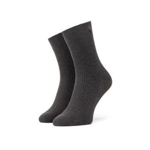 TWINSET Vysoké dámske ponožky Calzino 202TO514D Sivá vyobraziť