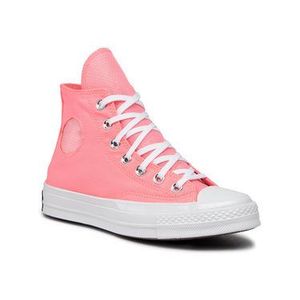 Converse Plátenky Chuck 70 Hi Electr 167677C Ružová vyobraziť