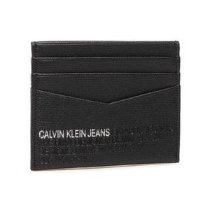 Calvin Klein Jeans Puzdro na kreditné karty Cardcase 6Cc Lth K50K506199 Čierna vyobraziť
