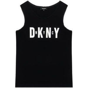 DKNY Top D35R21 D Čierna Regular Fit vyobraziť