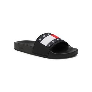 Tommy Jeans Šľapky Flag Pool Slide EM0EM00689 Čierna vyobraziť