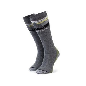 Burton Vysoké pánske ponožky M Emblem Mdwt Sk 10068106021 Sivá vyobraziť