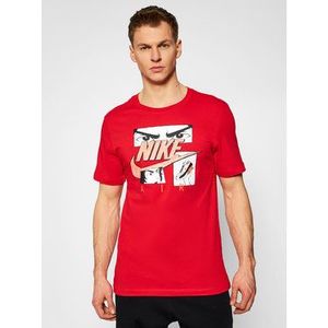 Nike Tričko Sportswear DB6151 Červená Standard Fit vyobraziť
