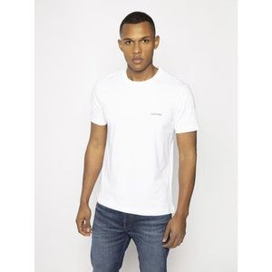 Calvin Klein Tričko K10K104062 Biela Regular Fit vyobraziť